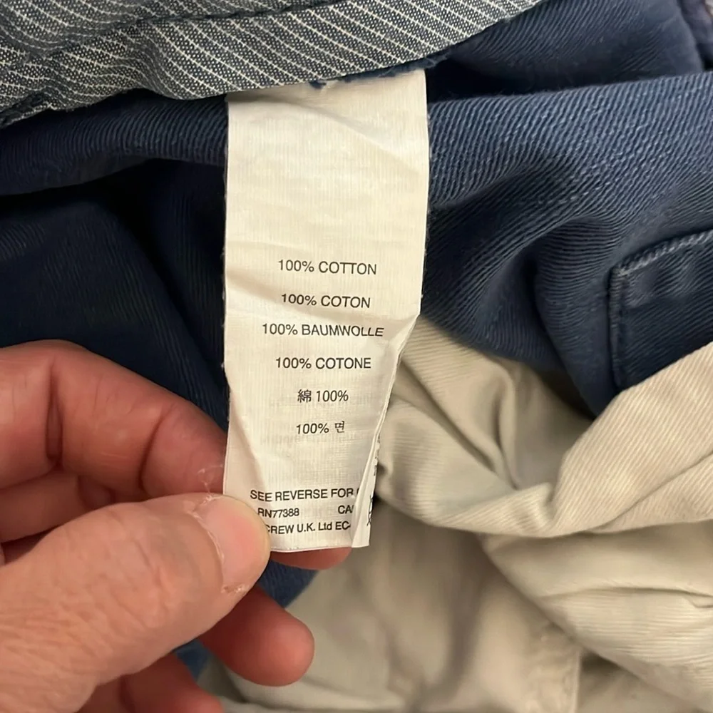 J. Crew Urban Slim Chino Pants Sz 34
